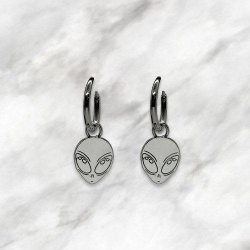 Aliens-earrings